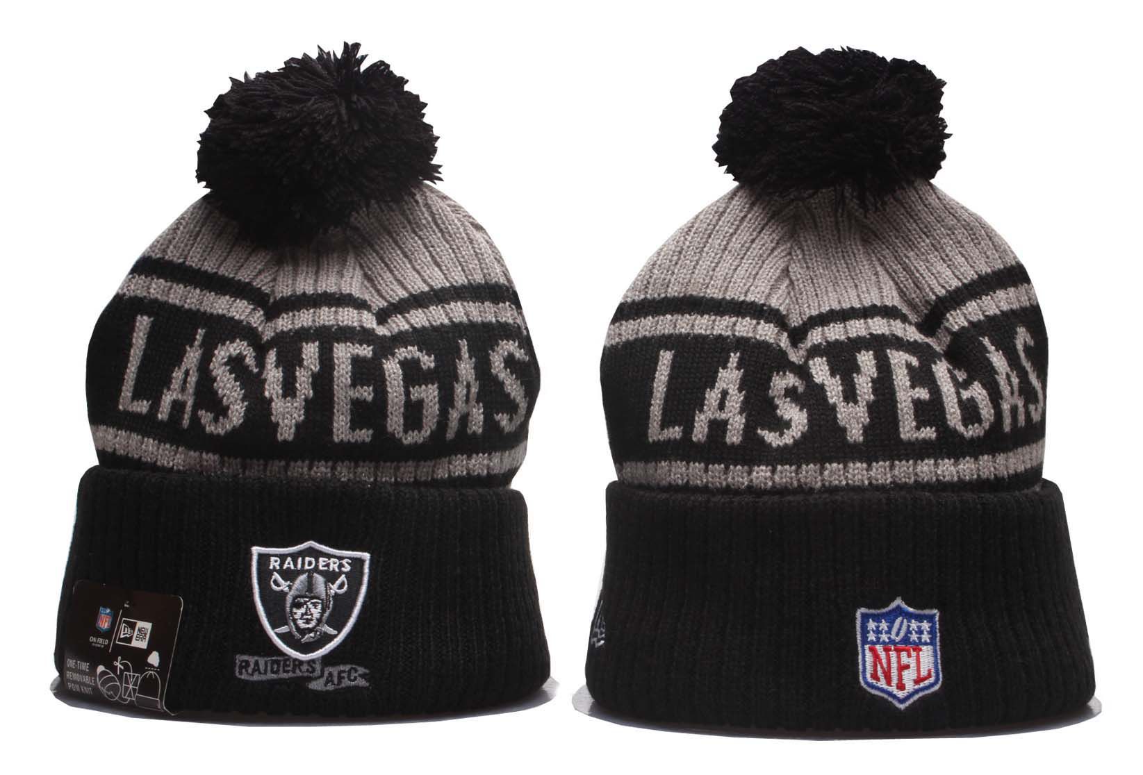 2023 NFL Oakland Raiders beanies ypmy1